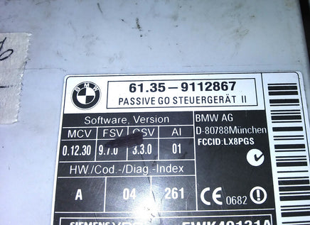 61.35-911286 BMW X5 X6 2009-2012 Anti-theft locking control module