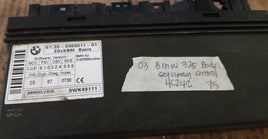 2003 BMW 325 325i Body Gateway Control Module 61.35-6969011-01