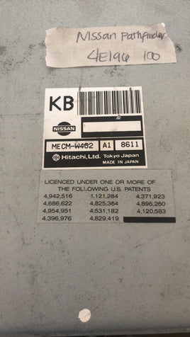 Nissan Pathfinder ecm ecu computer MECM-W402