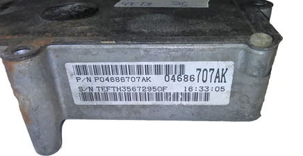 P04686707AK Dodge Caravan 1998  TCM transmission computer