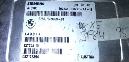 S97238-U3297-A1-12 transfer case control module 2008 BMW X5