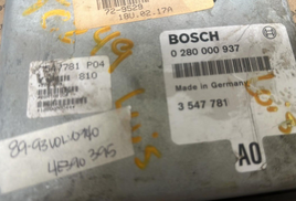 0 280 000 937 Volvo 940 or 960 1989-1993 ecm ecu computer