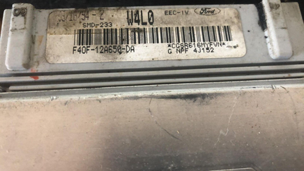 F40F-12A650-DA 1994 Lincoln Continental ecm ecu computer