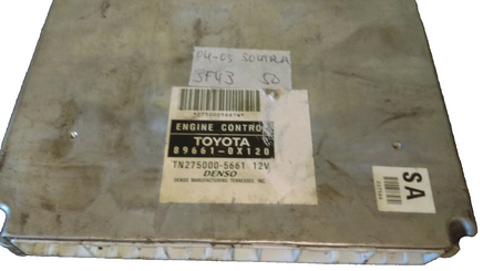 89661-0X120 Toyota Solara 2004-2005 ECM ECU computer