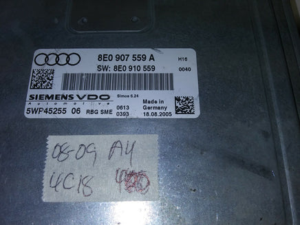 2008-2009 Audi A4 ecm ecu computer 8E0 910 559 A