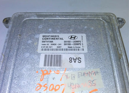 39102-2EMP2 ecm ecu computer 2011-2013 Hyundai Elantra