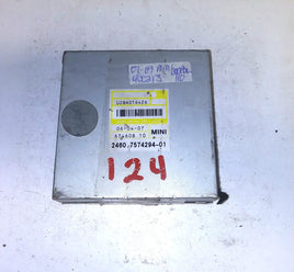 2460.7574294-01 tcm transmission computer 2007-2009 Mini Cooper