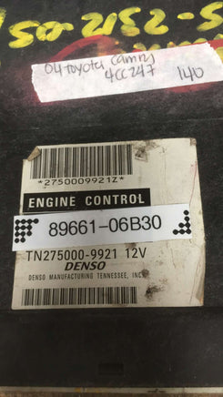 89661-06B30 ecu ecm computer 2004 Toyota Camry