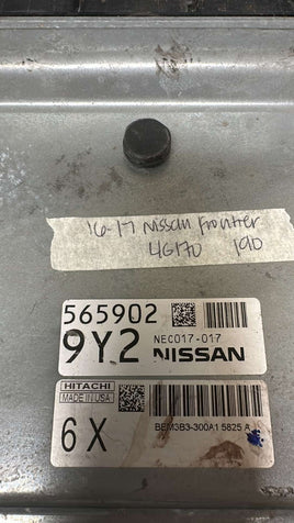 NEC017-017 Nissan Frontier or Pathfinder ecm ecu computer 2016-2017