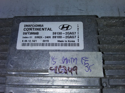 39130-2GAG7 Hyundai Santa Fe 2015 ecu ecm computer