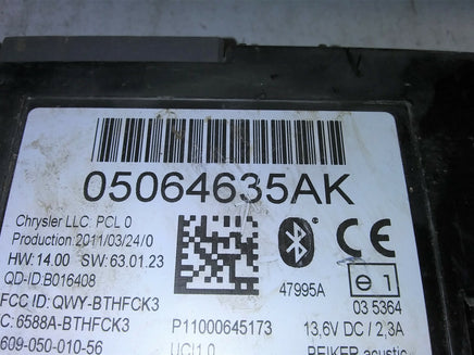 2011-2019 Dodge Grand Caravan or T&C communication control module 05064635AK