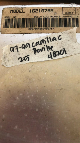 16210756 Cadillac Deville 1997-1999 ecm ecu computer
