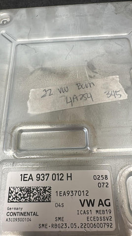 1EA 937 012 H VW Passat Body Control module computer 2022