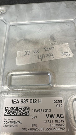 1EA 937 012 H VW Passat Body Control module computer 2022