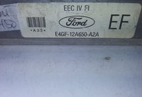 E4GF-12A650-A2A ecu ecm computer 1984-1985 Ford Escort