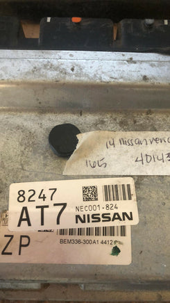 NEC001-824 ecm ecu computer 2014 Nissan Versa