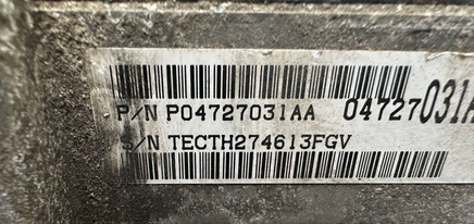P04727031AA Caravan T&C TCM transmission computer 1997