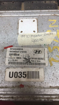 39100-2G352 ecm ecu computer  2009-2010 Hyundai Sonata