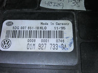01M 927 733 BA transmission computer 1996 VW Jetta