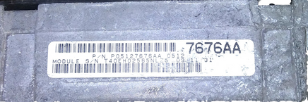 P05127676AA ecm ecu computer 2002 Dodge Caravan or T&C