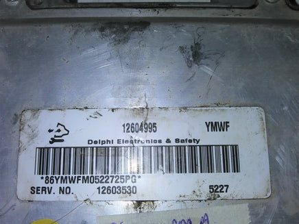 12604995 ecm ecu computer 2006 Chevy Impala