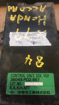 1983-1984 Honda Prelude ecm ecu computer 36048-PD2-667