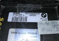1214-7542310-01 ecm ecu computer 2005-2008 Mini Cooper