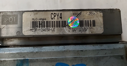 YC3F-12A650-LE  Ford F250 2000 ecm ecu computer   **TESTED GOOD**
