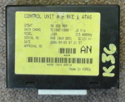 96 800 989 Suzuki Forenza 2004-2007 anti theft module