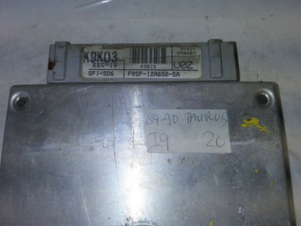 F0SF-12A650-SA Ford Taurus or Mercury Sable 1989-1990 ecm ecu computer