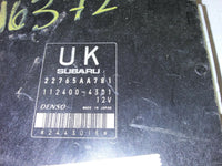 2010 Subaru Impreza ecm ecu computer 22765AA781