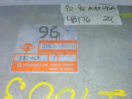 31036-96E00 Nissan Maxima 1992-1994 TCM transmission computer