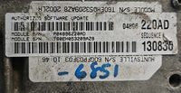P04896220AD Dodge Intrepid or Concorde 2002 ecm ecu computer