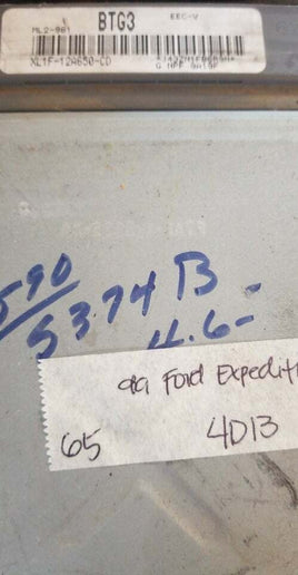 XL1F-12A650-CD ecm ecu computer 1999 Ford Expedition  **Tested**