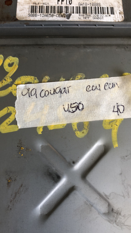 98BB-12A650-CEA Mercury Cougar 1999 ecm ecu computer   **Tested**