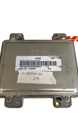 12605582 ECM ECU computer 2006 Pontiac G6 or Chevrolet Malibu