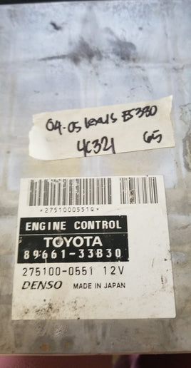 2004-2005 Lexus ES330 ecm ecu computer 89661-33B30