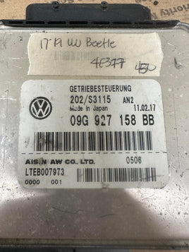 09G 927 158 BB VW Beetle 2017-2019 Transmission control module computer