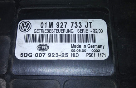 01M 927 733 JT TCM transmission computer 2001 VW Jetta