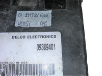 09389401 bcm body control module 2000-2001 Oldsmobile Intrigue