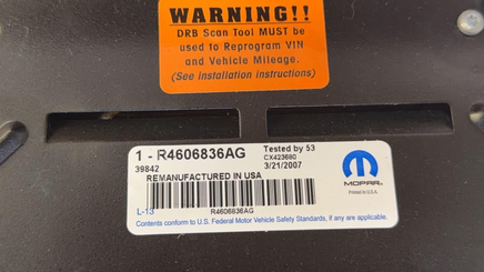 R4606836AG Dodge Stratus 1999 ECM ECU computer **REMAN**