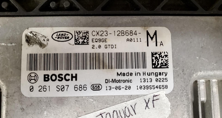 CX23-12B684-MA  Jaguar XF ecm ecu computer 2013-2014