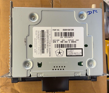 05091367ZM multi-media radio receiver  Dodge or Chrysler **NEW** OEM