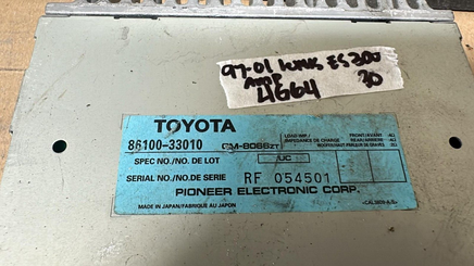 86100-33010 Lexus ES300 Amplifier computer 1997-2001