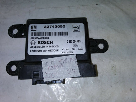 2010-2017 Buick Enclave or Acadia park aid assist control module 22743052