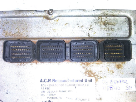 05187013AE ecm ecu computer 2008 Dodge Charger