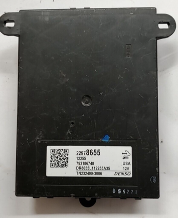 GM seat control module 22978655