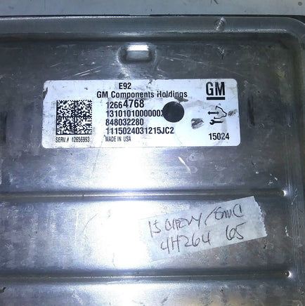 12664768 ECM ECU computer 2015 Chevy or GMC pickup TESTED GOOD