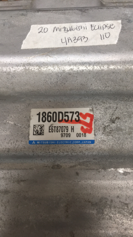1860D573 Mitsubishi Eclipse Cross ecm ecu computer 2020