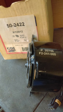 Condenser fan motor fits 1988-1990 Dodge Monaco Premier 50-2422 **NEW**